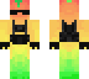 a tactical mango (with sunglasses)