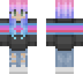 aesthetic pink and blue