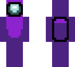 among us purple astronaut