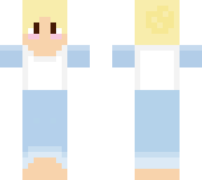 blue girl