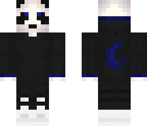 blue shiny umbreon inspired panda