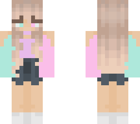 cotton candy girl edit