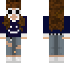 girl with collared shirt and glasses