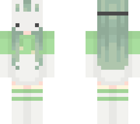 green bunny mask // rainbow bunny mask collection