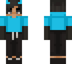light blue devil