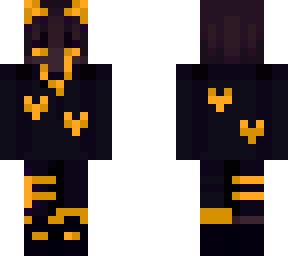 orange demon kid