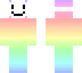 pastel rainbow w/ face mask