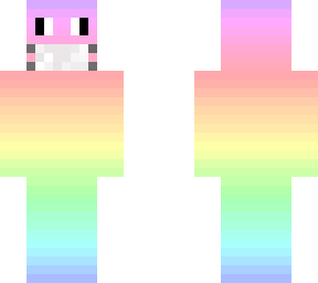 pastel rainbow w/ mask