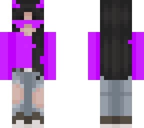 purple girly minecrafter <3