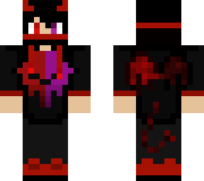 purple red demon