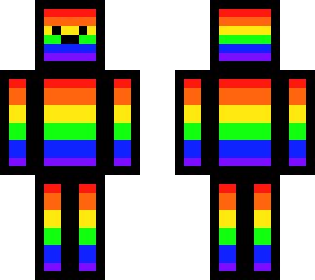 rainbow cartoony derp