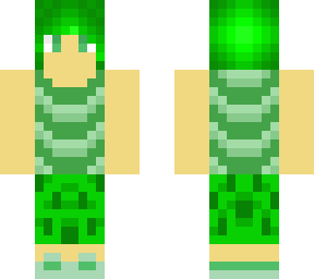 rainbow colors: green