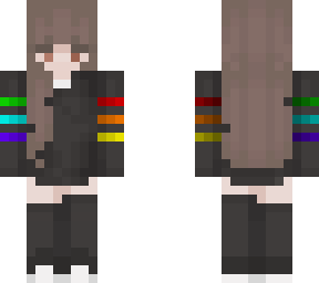 rainbow girl