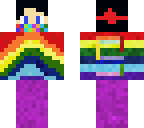 rainbow sweater gamer