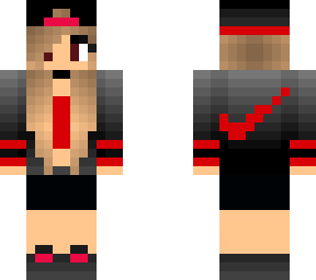 red nike girl fixed