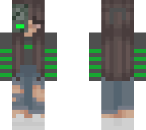 robotgirl skin green