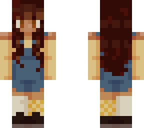 unfinished autumn girl