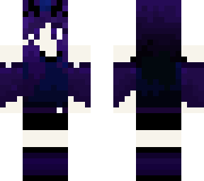 very dark person