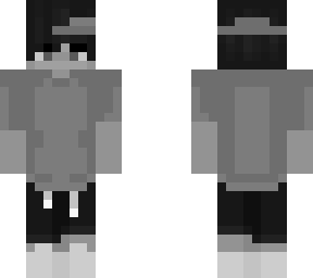white and black