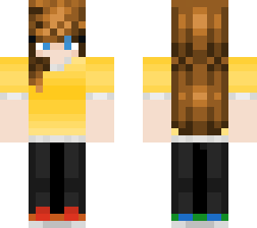 yellow shirt