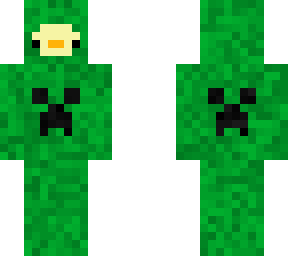 better creeper duckduck (aka my hallooween costume)