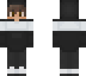 black hoodie boy