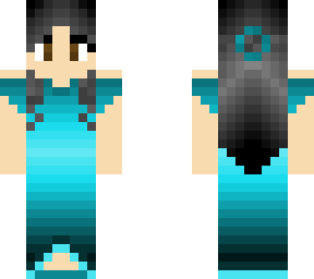 blue dress