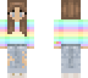 cute person with rainbow shirt - not original read desc