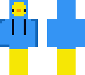 duck in a sweater