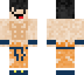goku - broken shirt