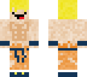 goku - ssj - broken shirt