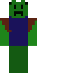 green sad man