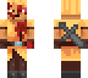 injured sir fuego (minecraft dungeons)