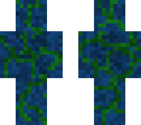 mossed blue stone