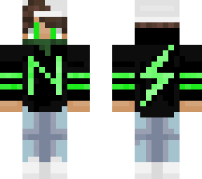 my skin in green version