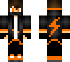 orange lightning