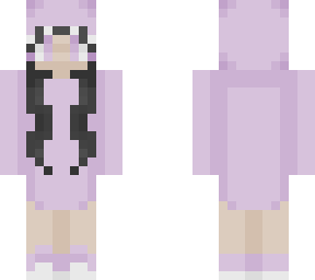 purple dino hoodie