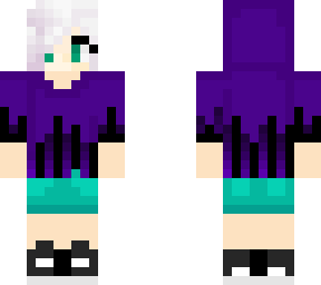 purple hoodie with headphones
