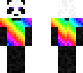 rainbow chestplate panda