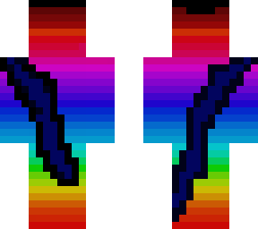 rainbow with crack edit