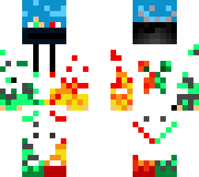 red and green