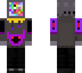 retro static tv head