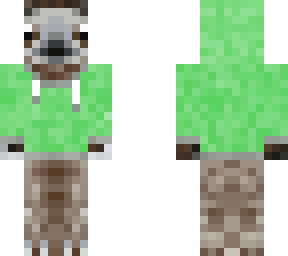 sloth with hoodie