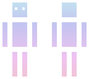 synthwave white outline