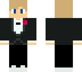 teen boy in tux