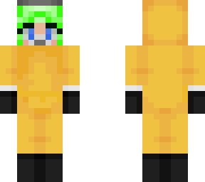 toxic girl in hazmat suit