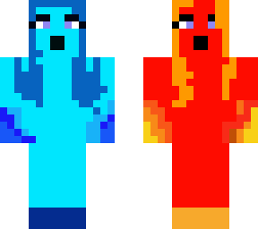 water and fire bears