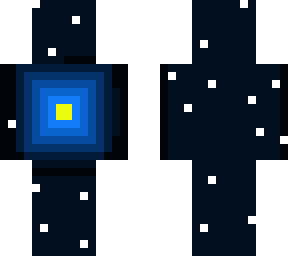 a bright light in the night