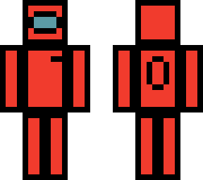 among us player character (red)