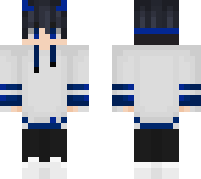 black-haired demon boy